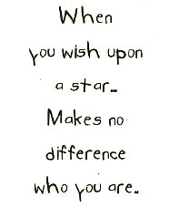 When You Wish Upon A Star