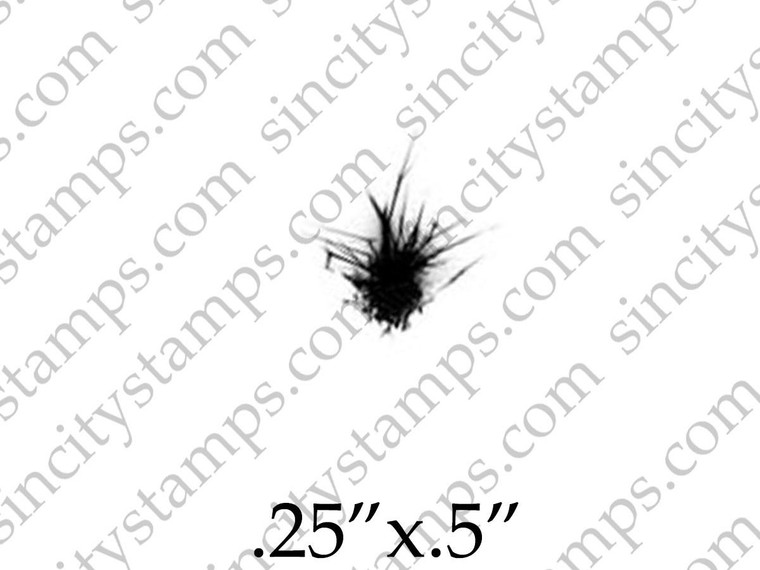Mini Splatter Art Rubber Stamp by Terri Sproul SC21-12