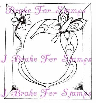 Large Butterfly Frame