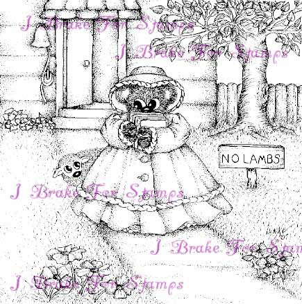 Mary Had A Little Lamb Shy Bear