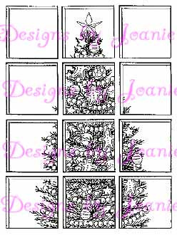 Christmas Tree in Window