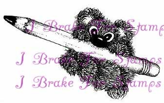 Writing Shy Bear