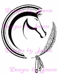 Bold Horse and Feather