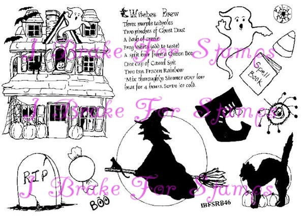Halloween Half Sheet #1