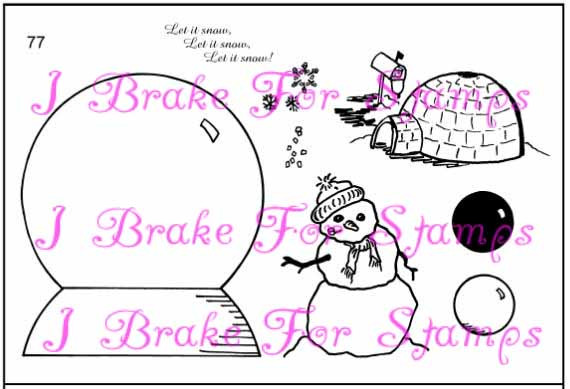 Christmas Half Sheet MS77