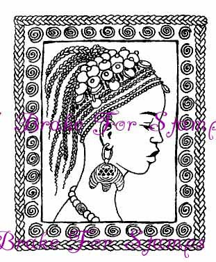 Tribal Lady Portrait