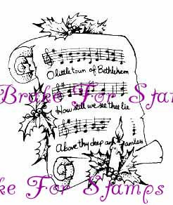 O Little Town Scroll