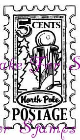 North Pole Postage