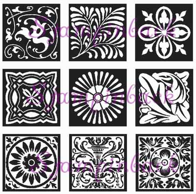 Ornate Inchies Background 1