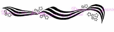 Star Ribbon Border