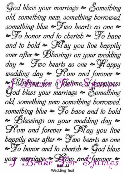 Wedding Text Background