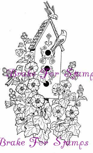 Large Summer Time Birdhouse