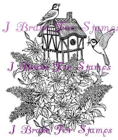 Thatched Roof Birdhouse