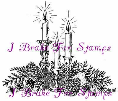 Christmas Candle Arrangement