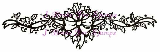 Large Holly with Bow