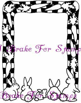 Carrots and Bunnies Frame