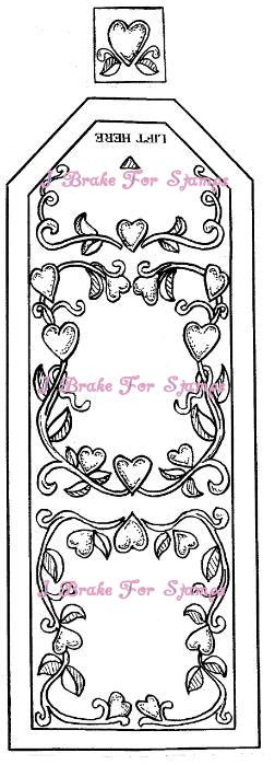 Heart Vine Tea Bag Wrapper