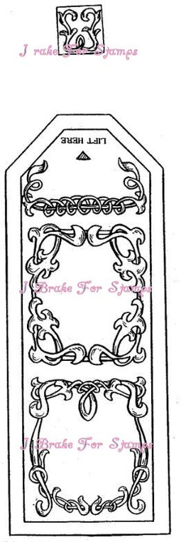 Ornate Tea Bag Wrapper