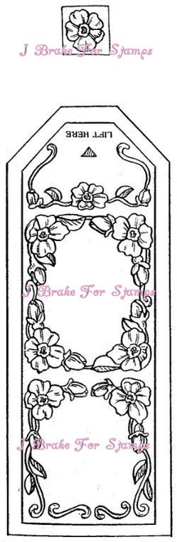 Floral Tea Bag Wrapper