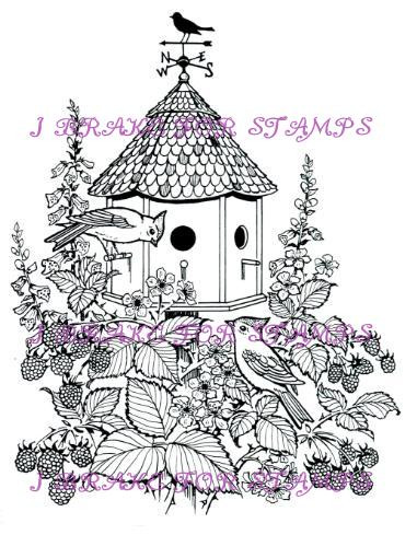 Birdhouse with Weather Vane