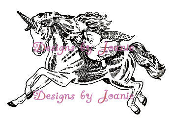 Girl on Unicorn