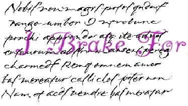 Foreign Script Background