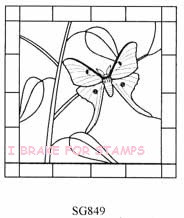 Stained Glass Luna - Medium