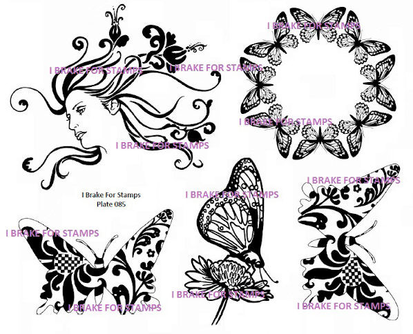 Butterflies and Beauty Sheet