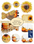 Digital Download Print at Home FALL HARVEST Junk Journal Cut and Glue Papercrafts Paper Pack with Bonus 300dpi PNG files Digital Download Print at Home FALL HARVEST Junk Journal Cut and Glue Papercrafts Paper Pack with Bonus 300dpi PNG files