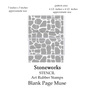 Stoneworks texture  reusable plastic art Stencil for Mixed Media, Journals, Handmade Cards BPMstStoneworks Stoneworks texture  reusable plastic art Stencil for Mixed Media, Journals, Handmade Cards BPMstStoneworks