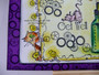 Sending Smiles Whimsical Mail Art Rubber Stamp Sheet by Rick St Dennis MFA SCRSD-01
