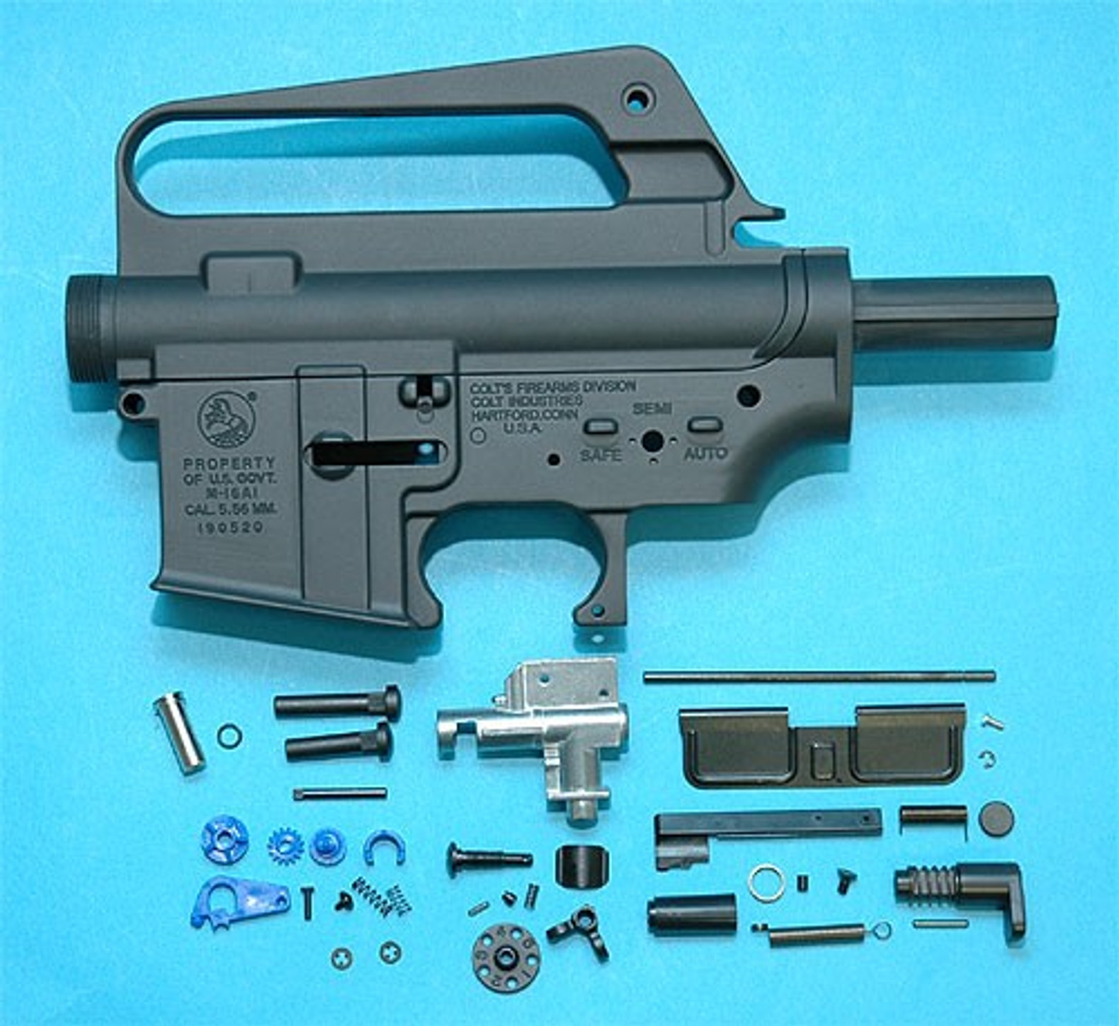 G P Airsoft M16a1 Metal Body Gp186 For Airsoft Gun