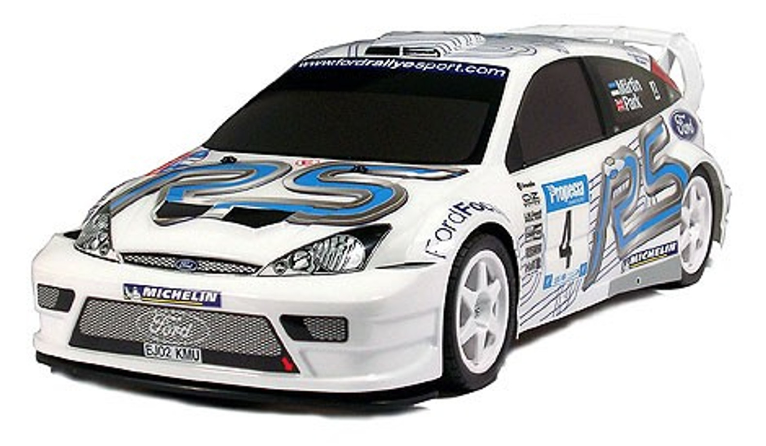 タミヤ 1/10 RC フォード フォーカス WRC TL-01シャーシ-