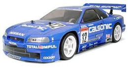 安心 保証 絶版 タミヤ 1/10 RC ロックタイト・ゼクセル GT-R R34 TA04