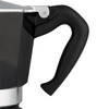 BIALETTI MOKA EXPRESS - 3 Cup - Stovetop Espresso Coffee Maker - BLACK Aluminium