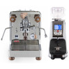 LELIT PL162T BIANCA e61 Double Boiler PID 0.8/1.5L Espresso Coffee Machine - V2 - EUREKA ATOM Coffee Grinder - CHROME - Package - With Accessories