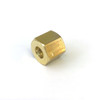 Brass Nut for 6.0mm compression coupling - M10x1mm