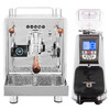 BEZZERA DUO DE Double Boiler PID 0.45/1.0L Espresso Coffee Machine - EUREKA ATOM 60 Coffee Grinder - CHROME - Package