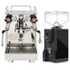 ECM MECHANIKA V SLIM e61 2.2L Espresso Coffee Machine - EUREKA MIGNON SPECIALITA Coffee Grinder - BLACK - Combo