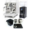 BEZZERA MAGICA e61 2L Espresso Coffee Machine - EUREKA MIGNON SPECIALITA Coffee Grinder - BLACK - Package - With Accessories