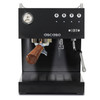 ASCASO STEEL DUO Double Boiler PID Espresso Coffee Machine - BLACK - ASCASO I-MINI I-1 Coffee Grinder - BLACK - Combo - With Accessory Package