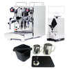 ECM MECHANIKA V SLIM e61 2.2L Espresso Coffee Machine - EUREKA MIGNON SILENZIO Coffee Grinder - CHROME - Package - With Accessories