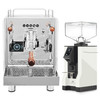 BEZZERA DUO DE Double Boiler PID 0.45/1.0L Espresso Coffee Machine - EUREKA MIGNON SPECIALITA Coffee Grinder - WHITE - Package