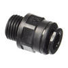 JOHN GUEST Acetal Fitting - Straight - 8mm Hose - 1/4" BSPM - PM010812E