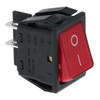 Red Illuminated DPST Switch "I/O" - 30mm x 22mm - 16A 250V - 3319015