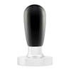 ECM Coffee Tamper 58mm Flat - BLACK HANDLE and STAINLESS STEEL - 89404