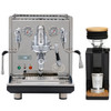 ECM SYNCHRONIKA e61 Double Boiler PID 0.75/2L Espresso Coffee Machine - V3 - STAINLESS STEEL - EUREKA ORO MIGNON SINGLE DOSE Coffee Grinder - BLACK - Package