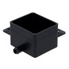 Drain Tub - Black Thermoplastic - MYWAY IZZO TF228