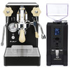 LELIT PL62X MARA X L58E 1.8L Espresso Coffee Machine V2 - BLACK - EUREKA MIGNON SPECIALITA Coffee Grinder - BLACK - Package
