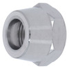 Lever Steam Tap Nut HEX 3/8" BSPF - Chromed - 22mm x 18mm - BEZZERA 5262801.01